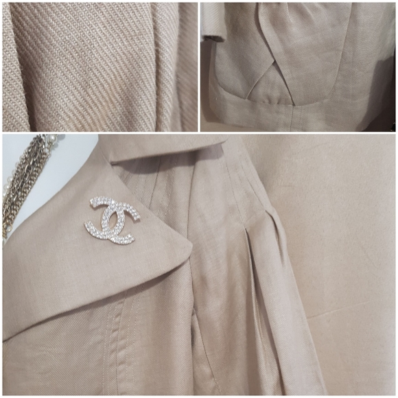 Linen Blazer /  M - Picture 5 of 10